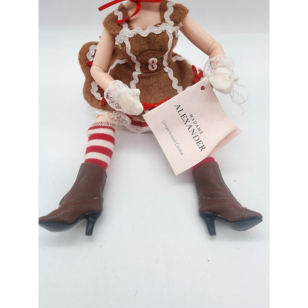 Madame Alexander Rare Gingerbread Cookie Doll Red Hair Brown Dress 10 inch - Picture 3 of 8